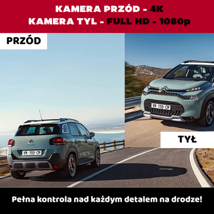 Kamera samochodowa 4K ULTRA HD Lusterko - Zefiro